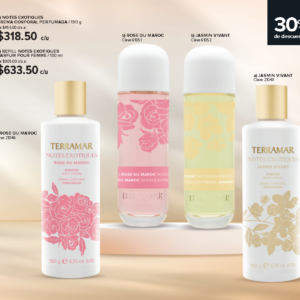 Notes Exotiques Crema Corporal Perfumada y Refills
