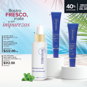 Rostro Fresco, Mate y sin Impurezas Spray Facial