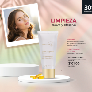 Gel Desmaquillante Para Ojos y Labios