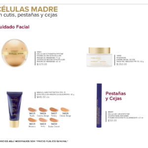 aquillaje Protector FPS 15 con Células Madre de Edelweiss Presentación: 30 g Honey