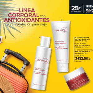 Línea Corporal con Antioxidantes